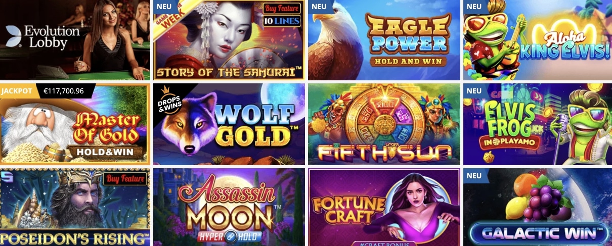Top Spiele Playamo