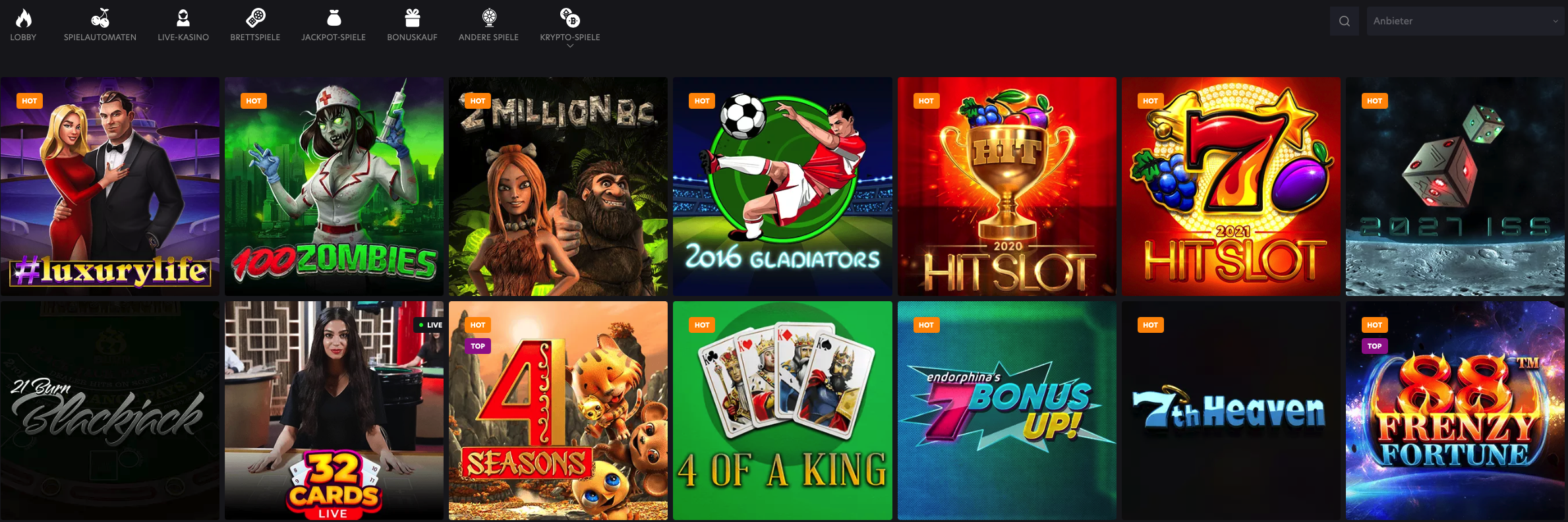 1Red Spiele