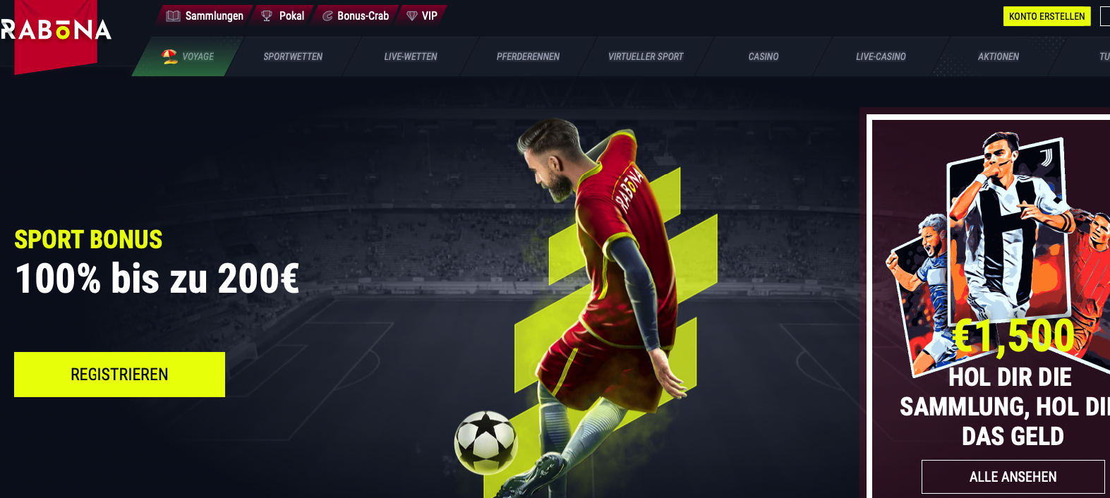 rabona casino main